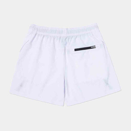 Rear view of the Overtime Melo Performance Shorts.