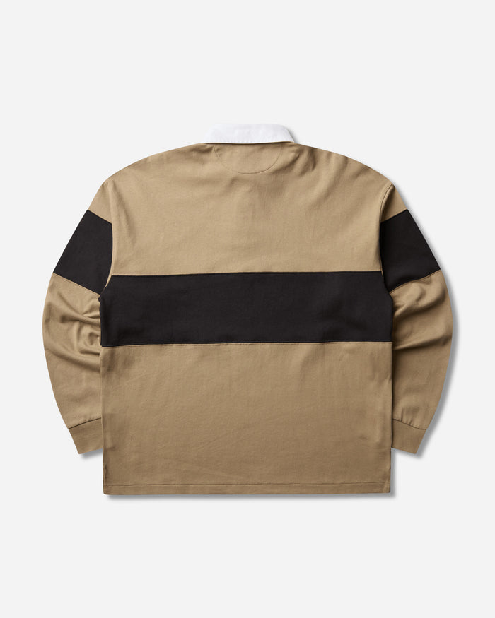 Polo Ralph Lauren Knit Rugby Pullover Rl Khaki/Black Boot T-Shirts Polo REF! RL KHAKI