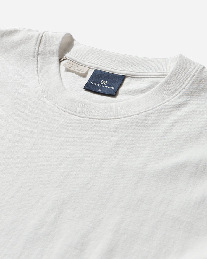 Levi's Blue Tab Relaxed Tee White T-Shirts Shortsleeve 001LJ 0001