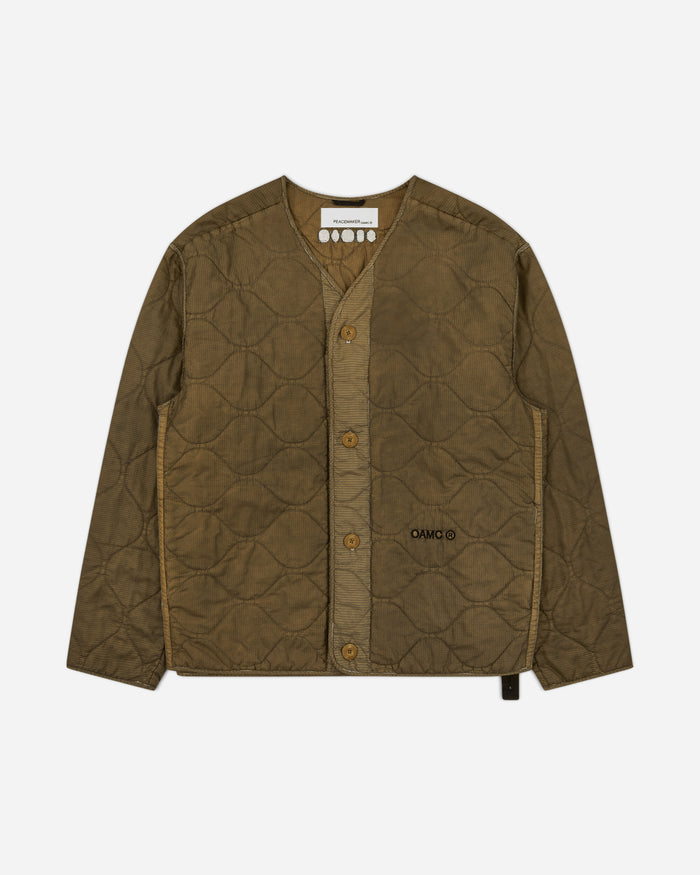 OAMC Peacemaker Combat Liner Beige Coats and Jackets Jackets PCM2OJ01ANY00106 06