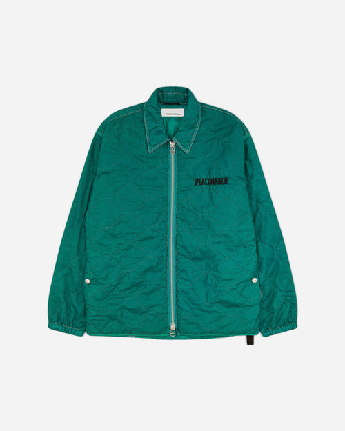 OAMC Peacemaker Combat Overshirt Forest Green Coats and Jackets Jackets PCM2OJ10ANY00157 57