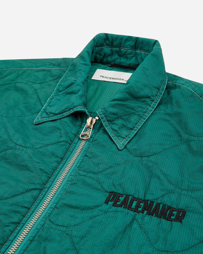 OAMC Peacemaker Combat Overshirt Forest Green Coats and Jackets Jackets PCM2OJ10ANY00157 57