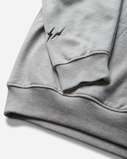 Tommy Hilfiger Fragment Distressed Flag Hoodie Light Grey Heather Sweatshirts Hoodies MW0MW45066P61 P61