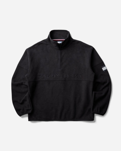 Tommy Hilfiger Fragment Half Zip Fleece Black Sweatshirts Zip-Ups MW0MW45062BDS BDS