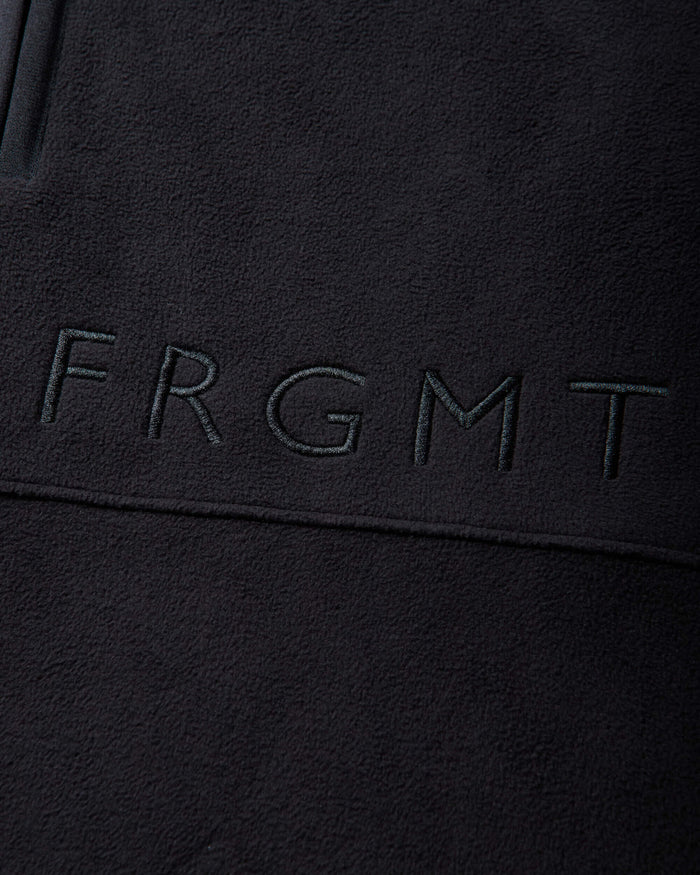 Tommy Hilfiger Fragment Half Zip Fleece Black Sweatshirts Zip-Ups MW0MW45062BDS BDS