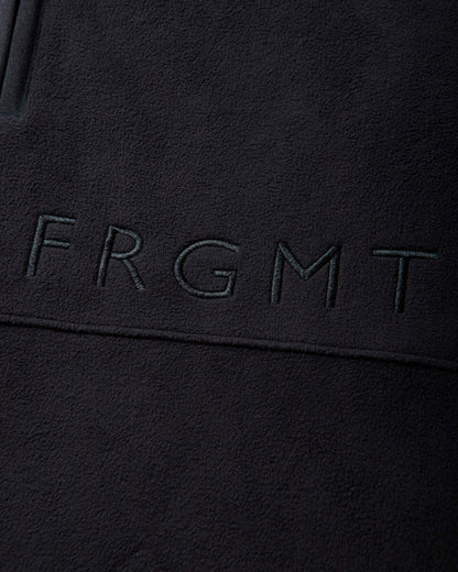 Tommy Hilfiger Fragment Half Zip Fleece Black Sweatshirts Zip-Ups MW0MW45062BDS BDS