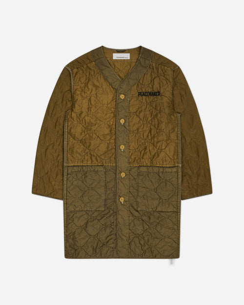 OAMC Peacemaker Long Liner Beige Coats and Jackets Bomber Jackets PCM2OC02ANY00106 06