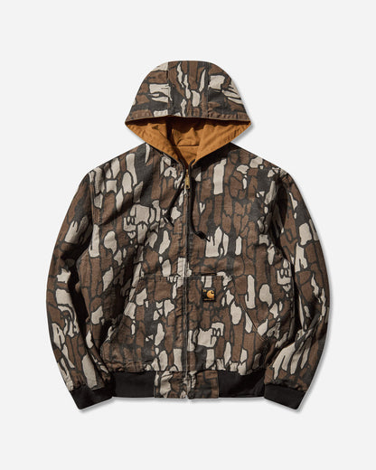 Carhartt WIP 50 Years Anniversary Og Active Jacket Canvas Hamilton Brown/Camo Trebark Coats and Jackets Jackets I036412 3GK02