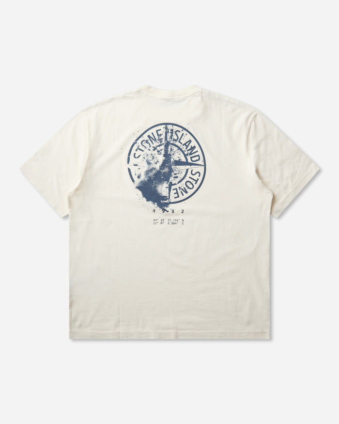 Stone Island Ss T-Shirt Ivory T-Shirts Shortsleeve L2S152100001S0534 V0093
