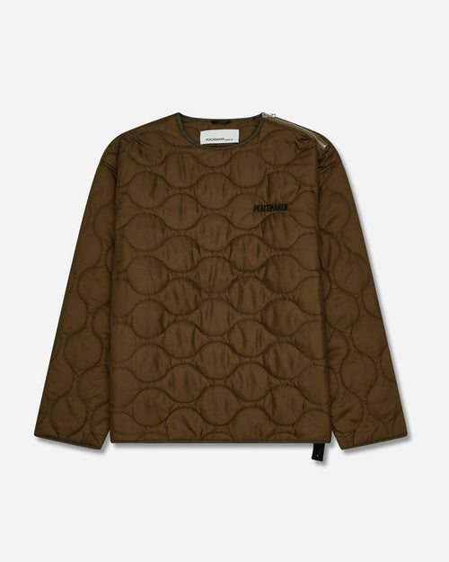 OAMC Peacemaker Shoulder Zip Liner Beige Coats and Jackets Jackets PCM2ON02ANY00106 39