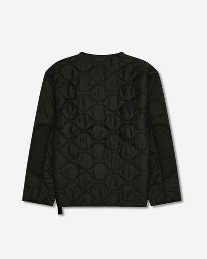 OAMC Peacemaker Shoulder Zip Liner Black Coats and Jackets Jackets PCM2ON02ANY00199 99