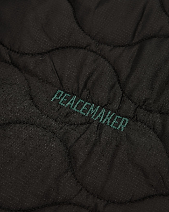 OAMC Peacemaker Shoulder Zip Liner Black Coats and Jackets Jackets PCM2ON02ANY00199 99