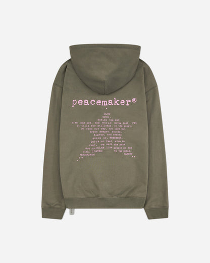 OAMC Peacemaker Loose Fit Hoodie Star Print Grey Sweatshirts Hoodies PCM2OH01LFT00295 95