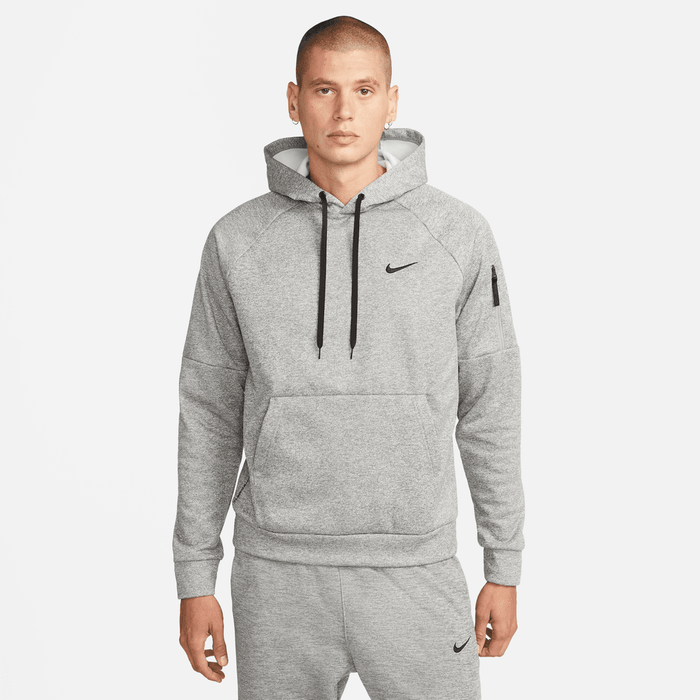 NIKE MENS THERMA-FIT HOODED FITNESS PULLOVER HOODIE