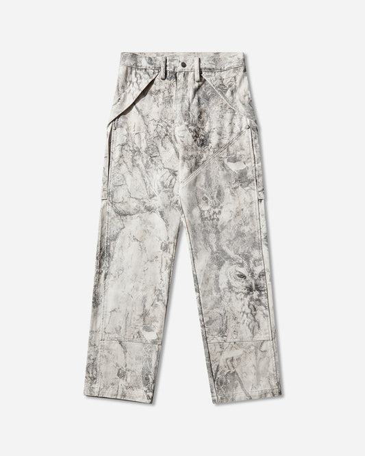 ROA Roa X Wrangler Denim Cargo Washed Pattern Owl Light Owl Light Pants Trousers YBMW0272FA209 BEG0004