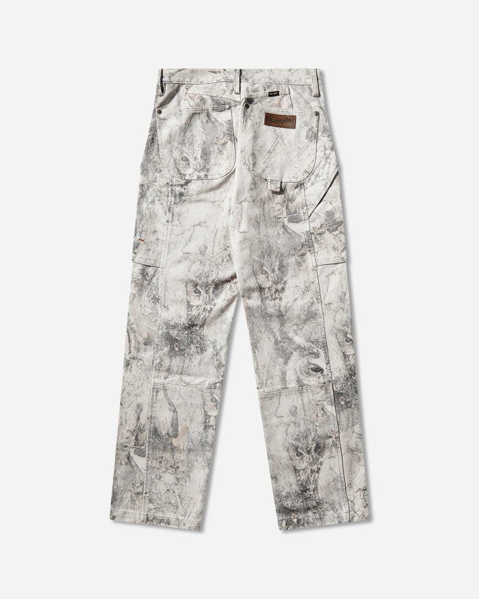 ROA Roa X Wrangler Denim Cargo Washed Pattern Owl Light Owl Light Pants Trousers YBMW0272FA209 BEG0004