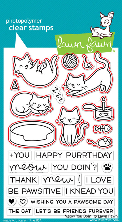 meow you doin' lawn cuts