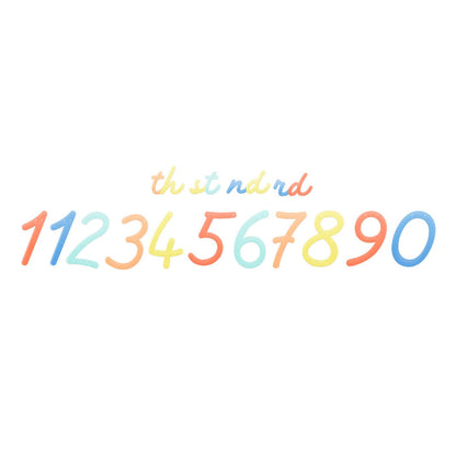 Meri Meri Bright Personalizable Birthday Garland Set