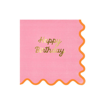 Meri Meri Wiggle Edge Napkins - Large