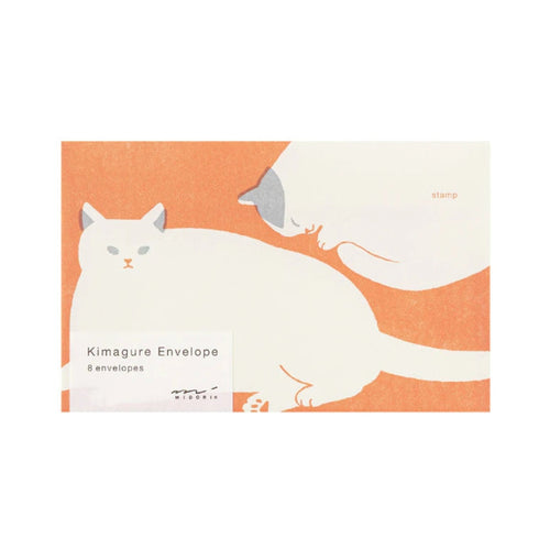 Midori Kimagure Cat Envelopes