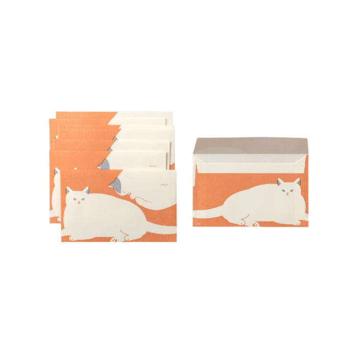 Midori Kimagure Cat Envelopes
