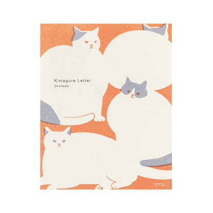 Midori Kimagure Cat Letter Pad