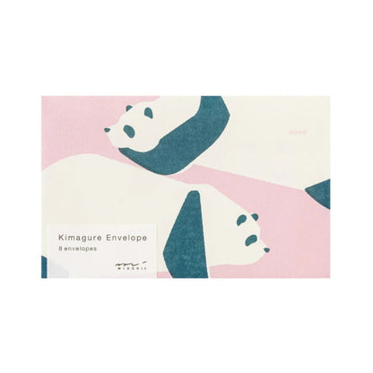 Midori Kimagure Panda Envelopes
