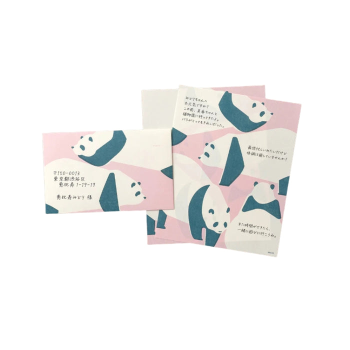 Midori Kimagure Panda Envelopes