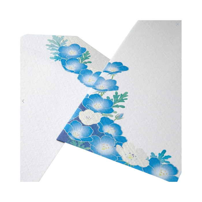 Midori Seasonal Envelopes - Nemophila (024)