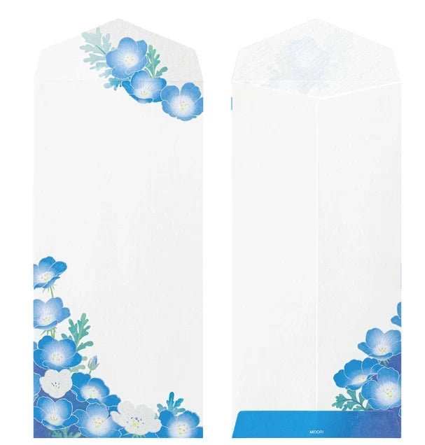 Midori Seasonal Envelopes - Nemophila (024)