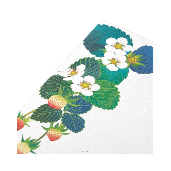 Midori Seasonal Letter Pad - Strawberry