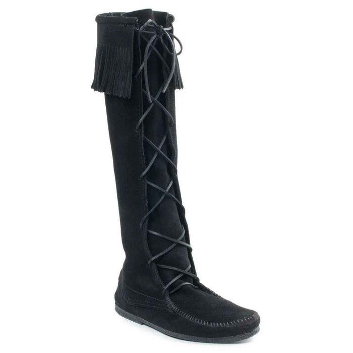 Minnetonka Front Lace Knee High Boot - Mens Boots
