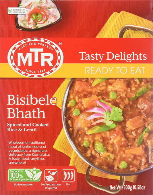 MTR Ready To Eat - Bisibele Bhath 10.58oz (300g)