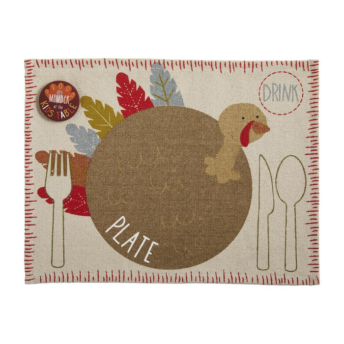 Mud Pie - Kids Table Placemat & Button Set (8409796608308)