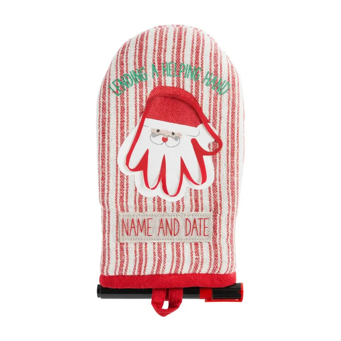 Mud Pie - Santa Hand Oven Mitt Kit (8400413360436)