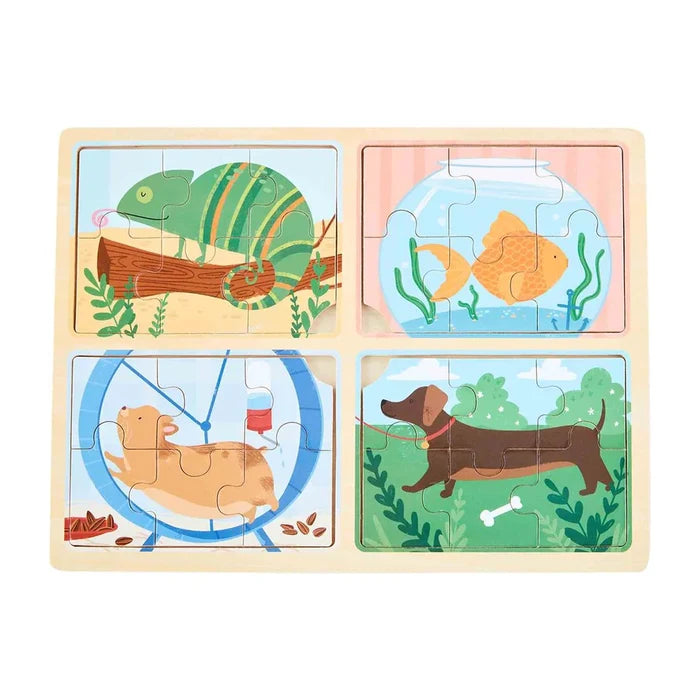 Mud Pie 4-in-1 Puzzles (8385188036916)