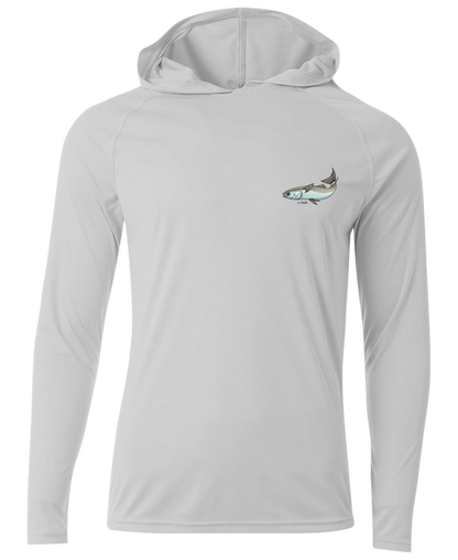 Mullet Youth Long Sleeve Hood - LiveBait.com