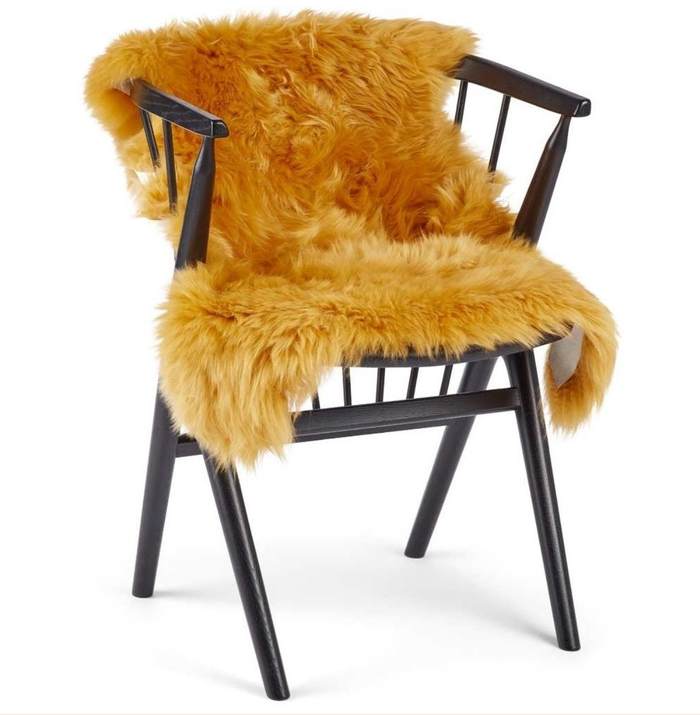 Mustard Sheepskin