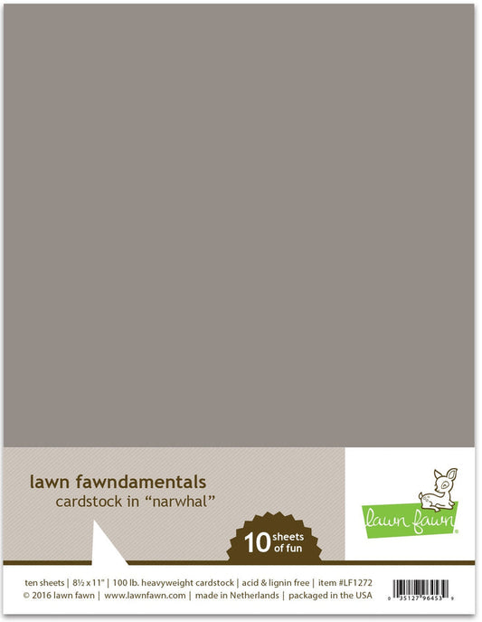 narwhal cardstock