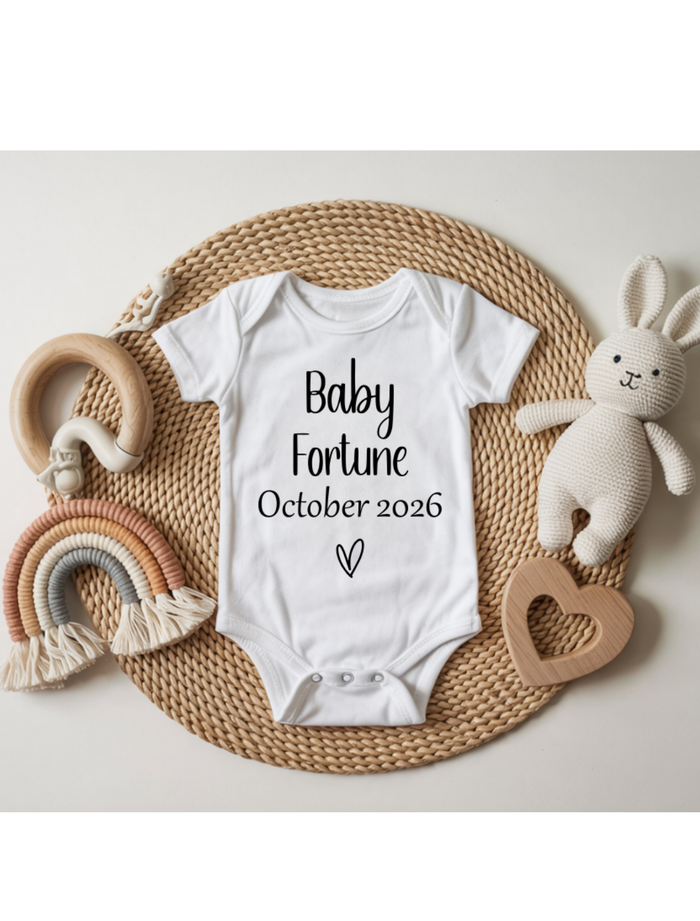 New Baby Announcement Box