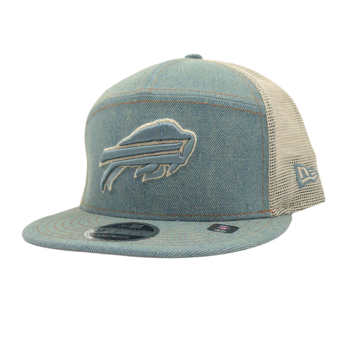 New Era 9FIFTY Buffalo Bills Denim Split Panel Snapback