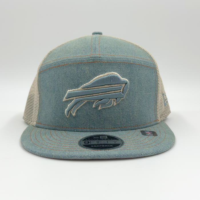 New Era 9FIFTY Buffalo Bills Denim Split Panel Snapback