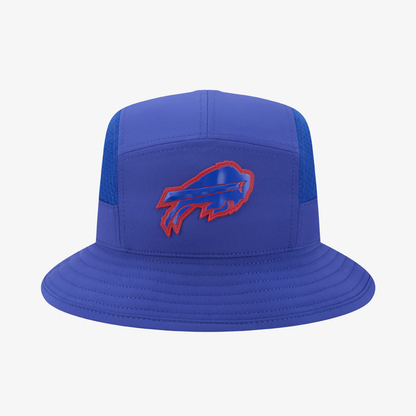 New Era Buffalo Bills 2026 Sideline Royal Bucket Hat