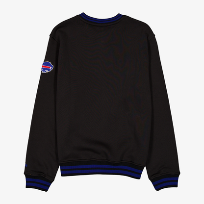 New Era Buffalo Bills Wordmark Black Crewneck