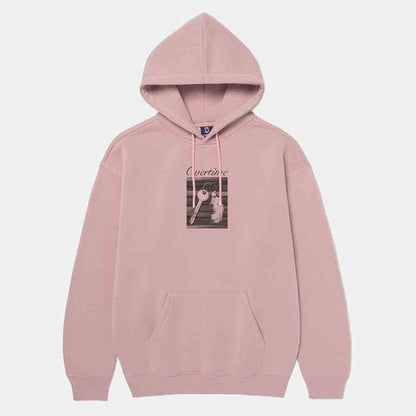 Front view of the Overtime No Time For Heartache Hoodie.