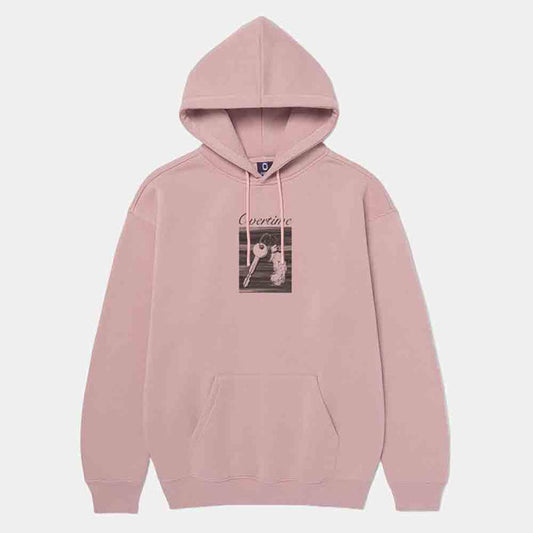 Front view of the Overtime No Time For Heartache Hoodie.