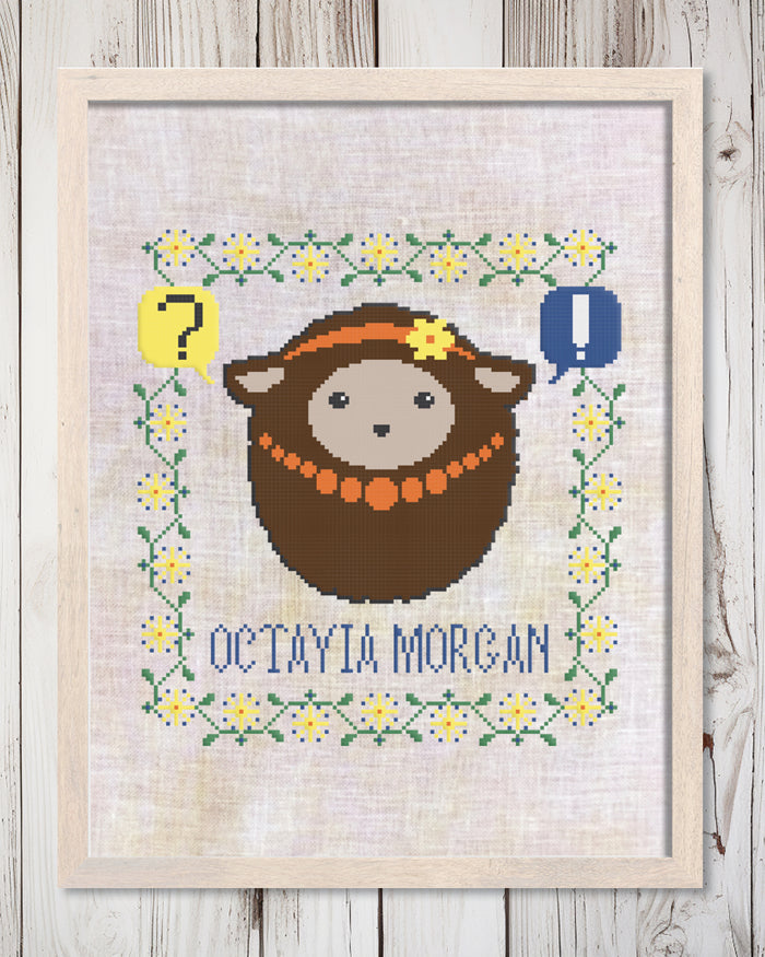 Octavia Morgan Cross Stitch Pattern