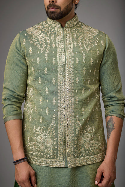 Olive Sage festive wear for men