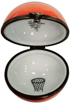 Basketball Limoges Box Figurine Porcelain Limoges sports French Trinket Box