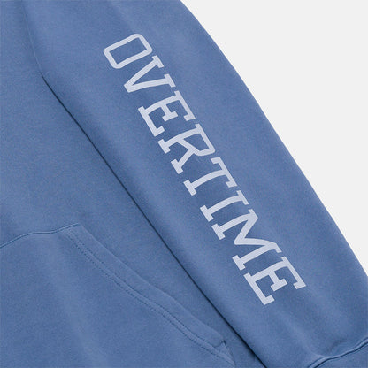 Up close view of sleeve on the Overtime Classic Hoodie.
